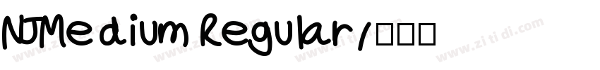 NJMedium Regular字体转换